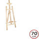 Artix Wooden Floor Easel 70x70cm