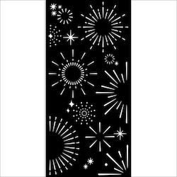 Stamperia Stencil Designs Star