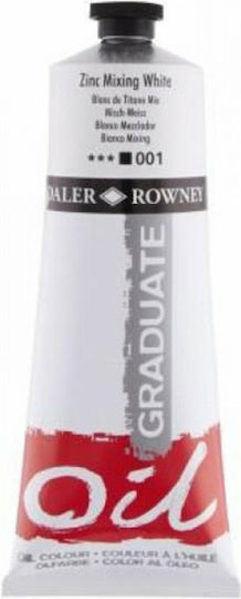Daler Rowney GRADUATE OIL Сет маслени бои Бели 38мл 1бр