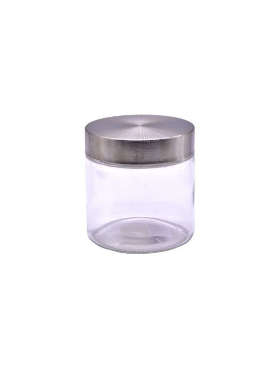 Glass General Use Vase with Lid 850ml