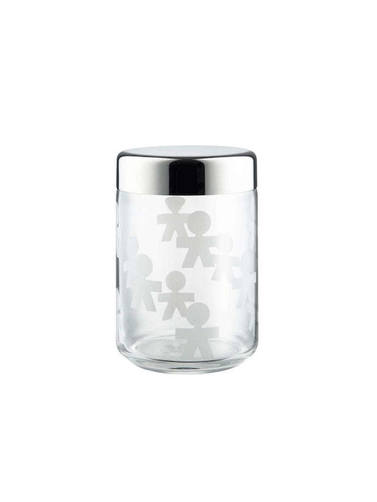 Alessi Glass General Use Vase with Lid 1000ml