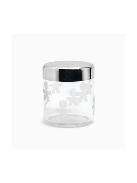 Alessi Glass General Use Vase with Lid 750ml
