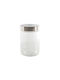 Hit Vase General Use with Lid Glass Transparent