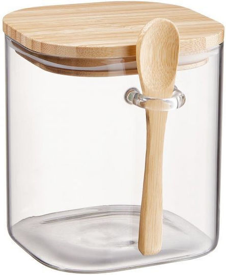Butlers General Use Vase with Lid Glass Transparent 750ml