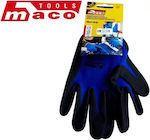 Maco GRIP Nitrile Safety Gloves Blue 7400004210001
