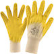 Palltex Mănuși de Lucru Galbene Latex 1buc