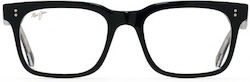 Maui Jim Männlich Kunststoff Brillenrahmen Schwarz MJO2228-02K
