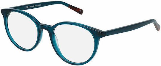 Invu Kindlich Kunststoff Brillenrahmen Blau B4010D