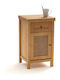 Bedside Table of Solid Wood 38x38x64cm