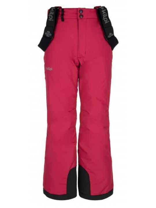 Kilpi Europa-jg NJ0030KI-PNK Kids Ski & Snowboard Dungarees Pink