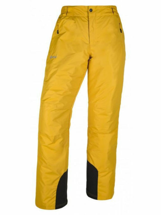 Kilpi Gabone JM0203KI-YEL Ανδρικό Παντελόνι Σκι & Snowboard Κίτρινο
