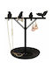 Kikkerland Metallic Jewellery Stand