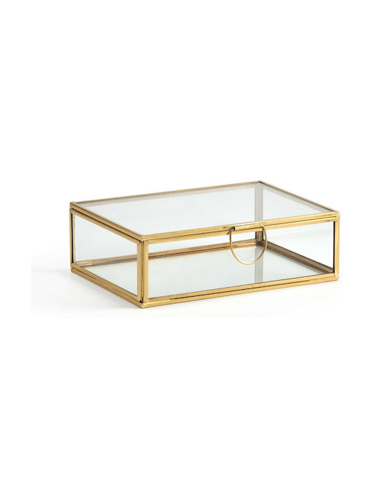 La Redoute Interieurs Casetă Pentru Bijuterii Din Sticlă Bronz 18x13x6cm