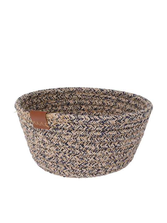 Fabric Decorative Basket 18x18cm