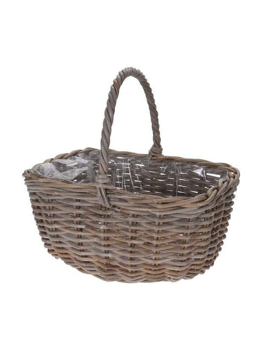 Wicker Decorative Basket 39x33x39cm Koopman