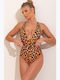 Ολόσωμο Μαγιό Animal Print
