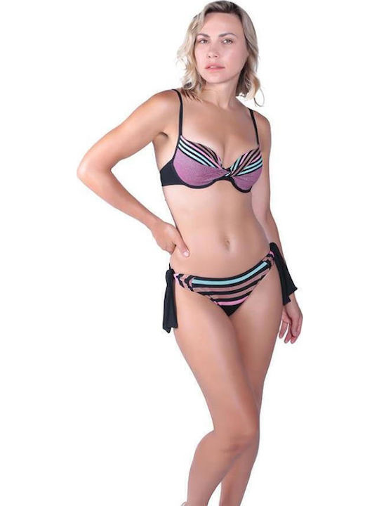 Bikini Bottoms Striped Slip
