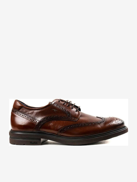 Fluchos SIERRA Leder Herren Oxfords Braun