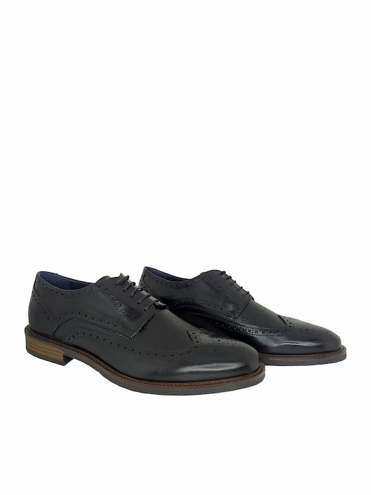 Raymont Men's Leather Oxfords Black