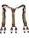 Legend Accessories Suspenders Printed Brown