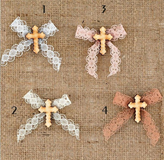 Palma Emporio Christening Charm Pin Beige 50 Pieces