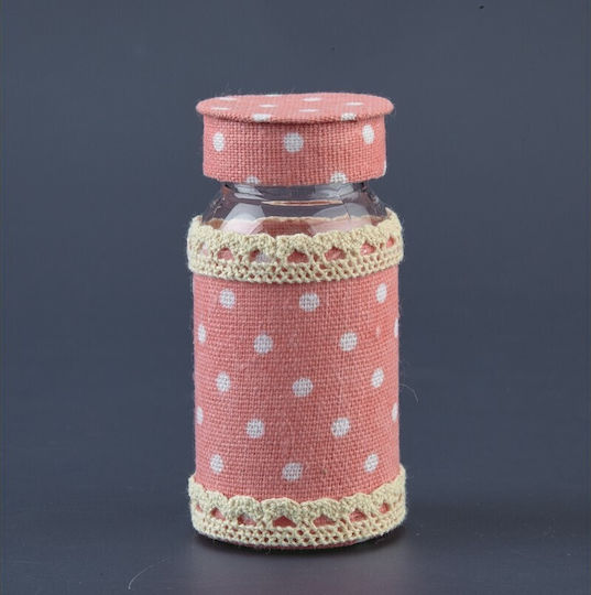 Nuova Vita Glass Bottle for Wedding Favors Pink 1pcs