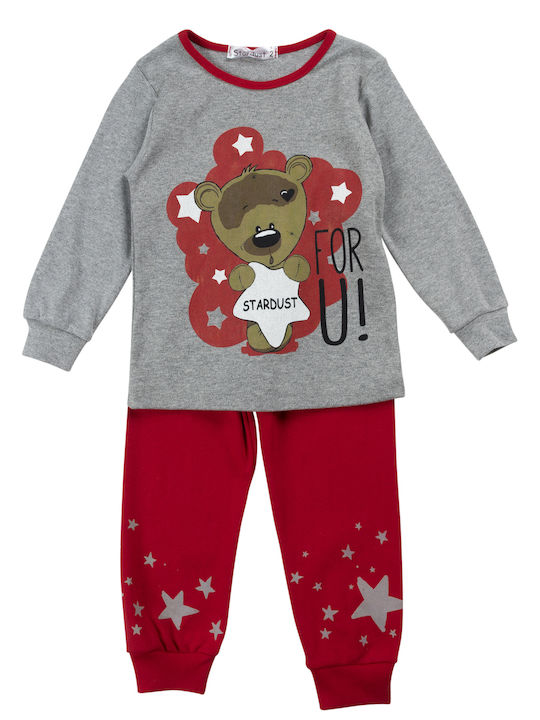 Babylon Kinder Schlafanzug Winter Baumwolle Gray