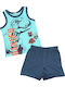 Universal Studios Kinder Schlafanzug Sommerlich Blau