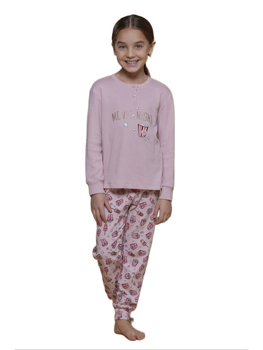 Noidinotte Kinder-Pyjama Rosa