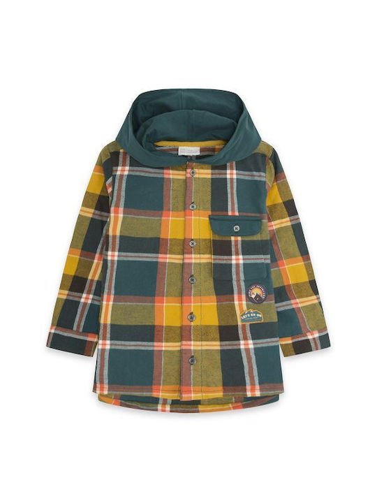 Tuc Tuc Kids Checked Denim Shirt Multicolour