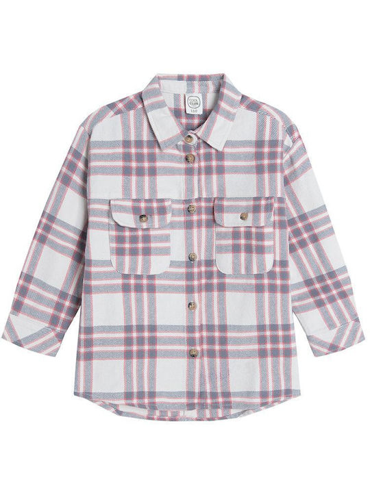 Kids Checked Shirt Red