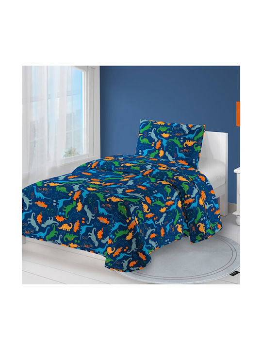Saint Clair Kids Quilt Single Blue 160x220cm