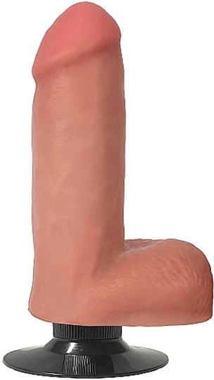 Curve Toys Vibrating Ρεαλιστικός Δονητής 15cm Flesh