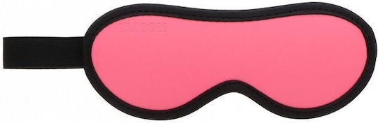 Taboom Satin BDSM Maske in Rosa Farbe