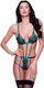 Baci Lingerie Sexy Bodysuit Grün