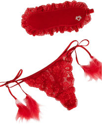 Promise Set Sexy Lenjerie Roșie