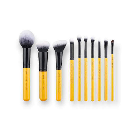 Jessup Beauty Σετ με Πινέλα Μακιγιάζ από Συνθετική Τρίχα 10τμχ