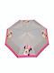 Disney Kinder Regenschirm Faltbar Minnie Gray mit Durchmesser 54cm.
