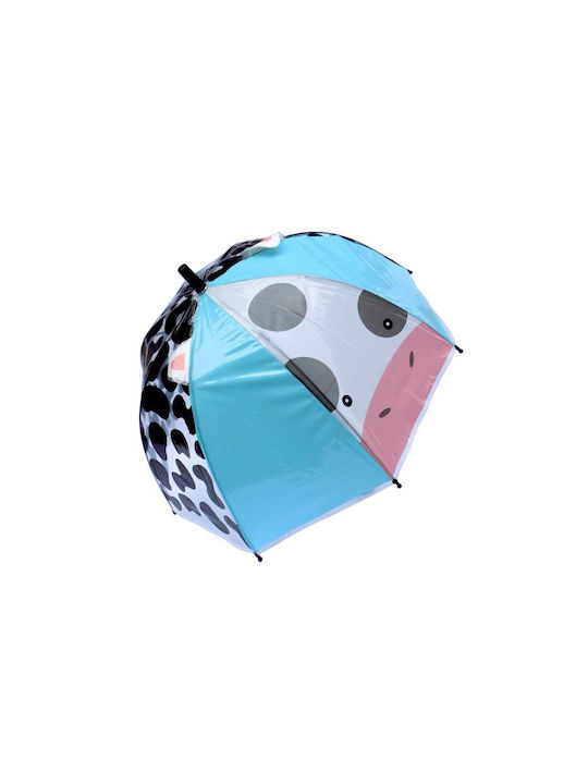 Spacecow Umbrelă pentru copii Mâner curbat neagră cu diametrul de 50cm. RST062A