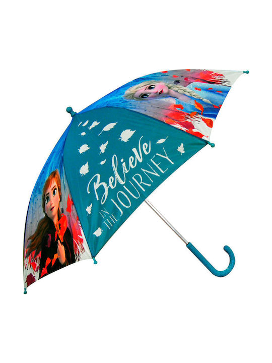 Kids Licensing Kinder Regenschirm Gebogener Handgriff Automatisch Blau mit Durchmesser 40cm.