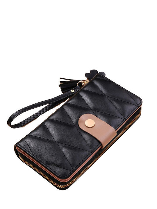 Large Women's Wallet Classic Black