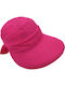 Fabric Women's Hat Fuchsia