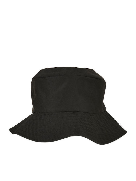 Flexfit Υφασμάτινo Ανδρικό Καπέλο Στυλ Bucket Μαύρο