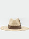 Aristoteli Bitsiani Men's Hat Fedora Beige