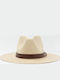 Aristoteli Bitsiani Men's Hat Fedora Beige