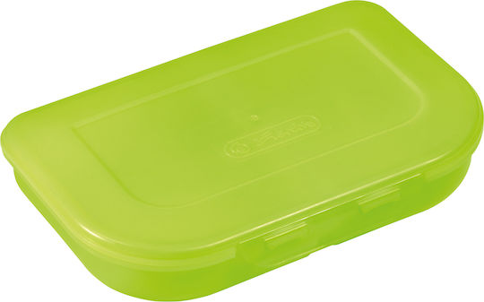 Herlitz Plastik Kinder Lebensmittelbehälter Grün 23 x 15.5 x 4cm