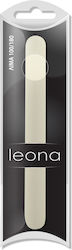 LEONA Nagelfeile Gerade Papier 100/180