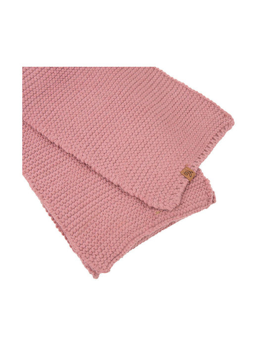 Baby Dutch Kids Knitted Scarf Pink