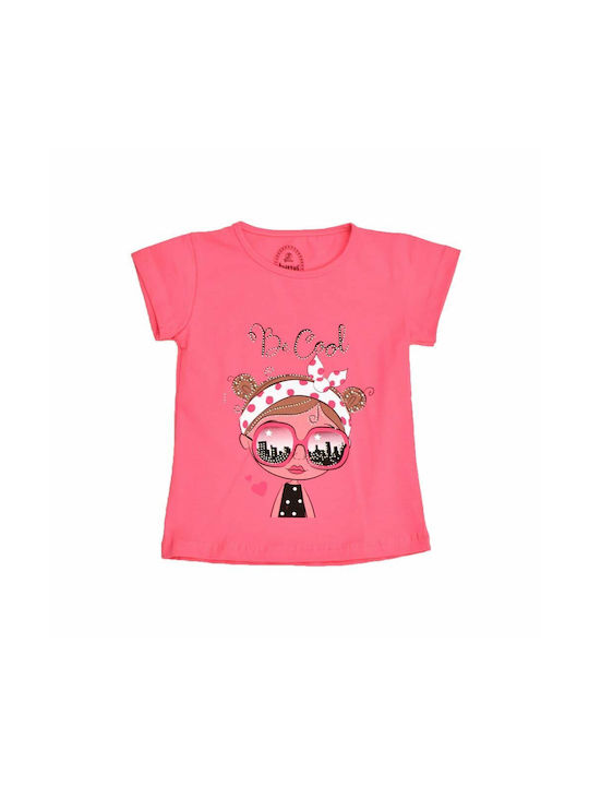 Potre Kinder-T-Shirt Fuchsie