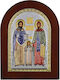 Prince Silvero Εικόνα St. Nikolaus Silber 25x33cm